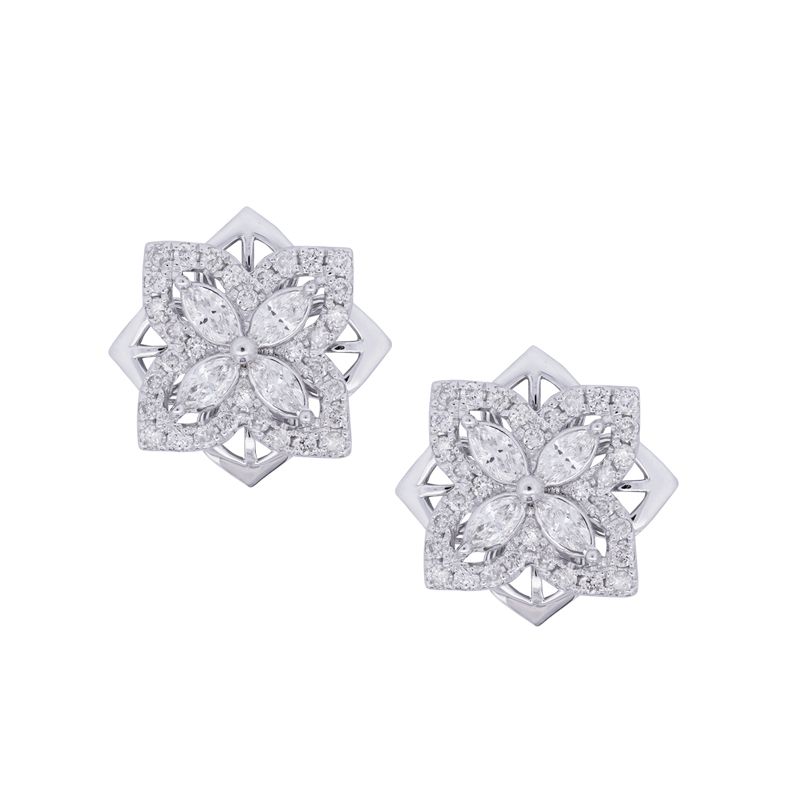 Ixora Diamond Earrings